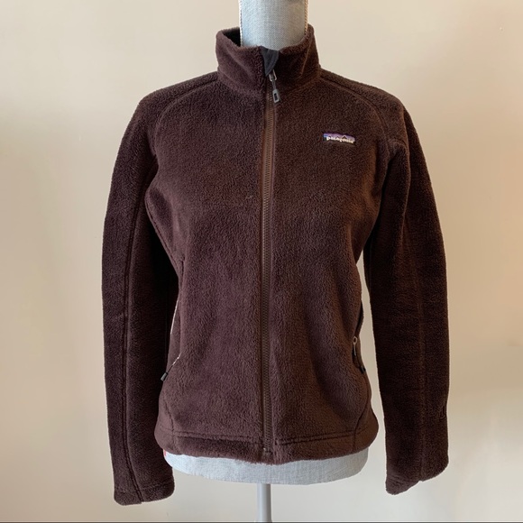 Patagonia R4 Fleece Jacket Brown Womens 